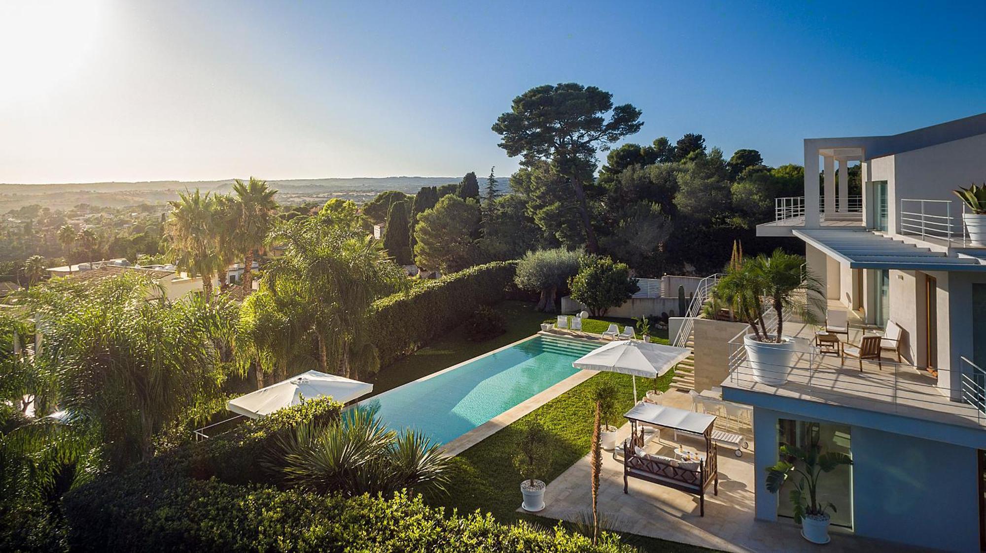 Attalaya Appartamento In Villa Con Piscina E Giardino Noto Exterior foto