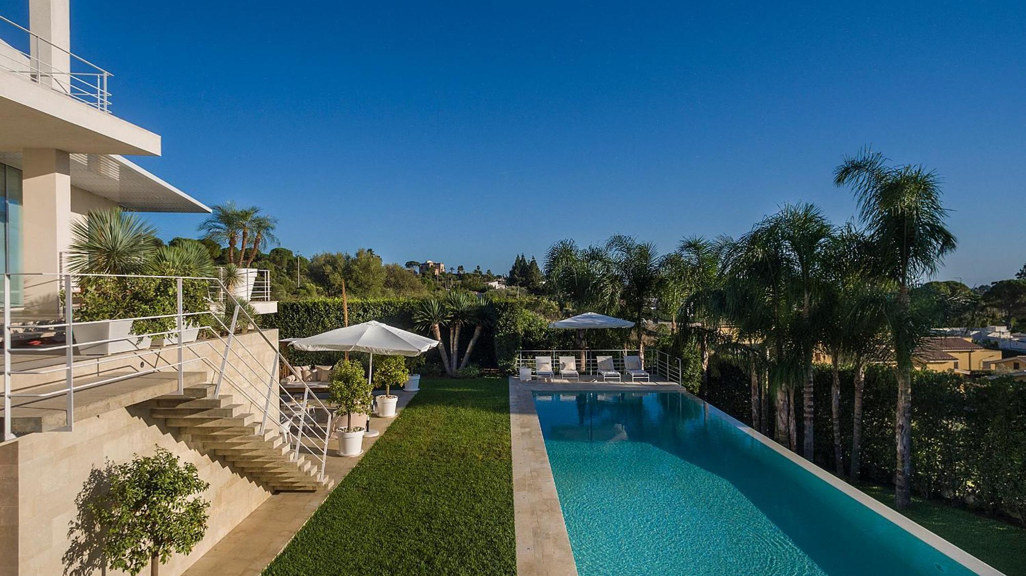 Attalaya Appartamento In Villa Con Piscina E Giardino Noto Exterior foto